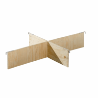 Opzetframe-verdeler, set voor pallet 1200x800 mm