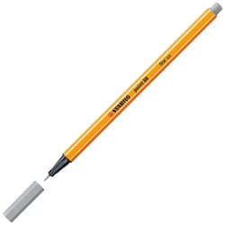 Fineliner STABILO point 88/95 middel koud grijs
