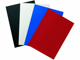 Voorblad GBC A4 Polycover 300micron donkerrood 100 stuks