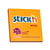 Notitieblok Stick'n SS 76x76mm oranje/12