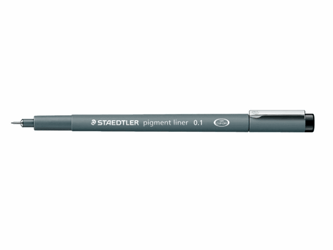 FINELINER STAEDTLER PIGMENT 308 0.1MM ZWART artikel afbeelding