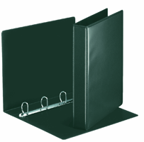 Presentatieringband Esselte Essentials panorama A4 4-rings D-mechaniek 30mm zwart