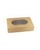 Kraft cateringdoos met PLA venster 56x32x8cm