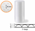 Noppenfolie 200cm/50m rol/100my/3-laags 30mm nop artikel afbeelding