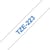 Tape P-Touch TZ-223 9mm blauw op wit