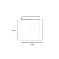 FSC® vetvrij snackzakje krant 17x18cm