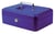 Geldkist Pavo 250x180x90mm blauw