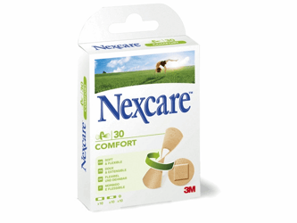 Pleister Nexcare 3M Comfort ass. /pk30 artikel afbeelding