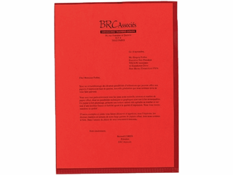 Staples Insteekmap 0,12 mm PP, rood (pak 100 stuks) artikel afbeelding