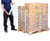 Handwikkelfolie Cast LDPE 43cm x 300mtr. x 10my Transparant. Prestretch
