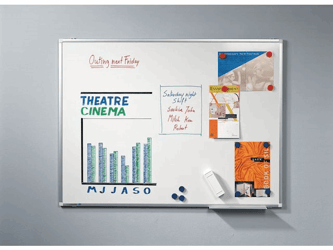 WHITEBOARD LEGAMASTER PREM+ TRENDLINE 90X120 EMAIL artikel afbeelding