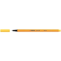 Fineliner Stabilo point 88 geel/ds10