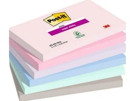 Super Sticky Notes, Soulful Colour Collection, 76 x 127 mm