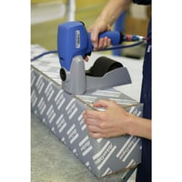 Deksel-nietmachine met nietjes op rol pneumatisch voor rechte nietjes 15 / 18 mm