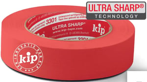 KIP 3301 Ultra Sharp® 36 mm x 50 m Rood - Doos 6 Rollen (Kleinverpakking)