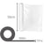 LDPE Verpakkingsfolie 500mm x 1000meter, dikte 50 micron, wit