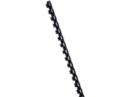 Bindrug 10 mm, 21 ringen, Zwart (pak 100 stuks)