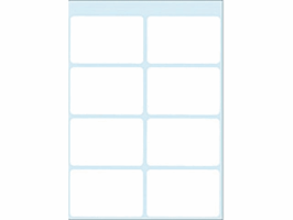 Etiket HERMA 3690 26x40mm wit 56 stuks