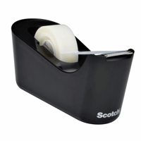 Plakbandhouder Scotch C18 zwart + 1 rol magic tape 19mmx33m
