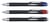Rollerpen Uni-ball Jetstream RT 210B medium blauw