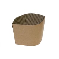 Kraft sleeve voor 12oz/3dl beker