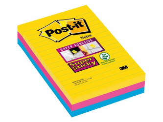 MEMOBLOK 3M POST-IT 4960 SUPER STICKY 101X152MM RIO artikel afbeelding