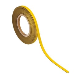 Markeringstape, magneethoudend l x b = 10000x10 mm, VE = 2 stuks geel