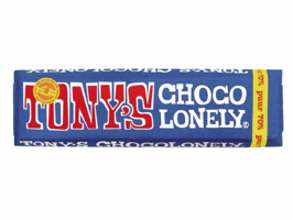 Chocolade Tony's Chocolonely puur reep 50 gr