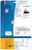 Etiket HERMA flessen 8882 90x120mm A4 glossy wit 40 stuks