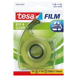 Plakband Tesa 57968 eco&clear 19mmx33m dispenser artikel afbeelding