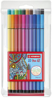 Viltstift STABILO Pen 68/20 etui à 20 kleuren
