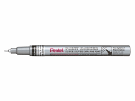 VILTSTIFT PENTEL MFP10 PAINT NAALD 0.7MM ZILVER  artikel afbeelding