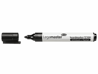 VILTSTIFT LEGAMASTER TZ100 WHITEB ROND 2MM ZWART artikel afbeelding