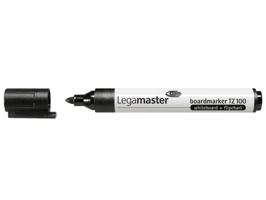 Viltstift Legamaster TZ 100 whiteboard rond 1.5-3mm zwart