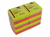 MEMOBLOK QUANTORE 75X75MM STICKY NEON ASS artikel afbeelding