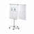 Multifunctionele flip-over verrijdbaar, zittend, als tafel bord: b x h = 680x1040 mm