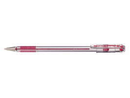 Balpen Pentel BK77 fijn rood