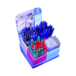 Rollerpen PILOT friXion Ball, friXion clicker en navullingen medium assorti display à 96 stuks
