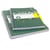 Projectboek Pukka Recycled B5 lijn 4-tabs 200 pagina's 80gr groen