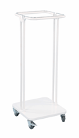 Afvalbak Saekko Boy, 60 ltr, kleur wit, model VB 145032