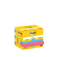 Memoblok 3M Post-it 653 38x51mm neon assorti kleur