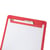Klembord MAULgo uni Blauwe Engel recycled A4 staand rood