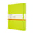 Notitieboek Moleskine XL 190x250mm lijn hard cover lemon green
