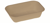 Suikerriet bakje 1000ml/22,9x15,3x5,7cm bruin artikel afbeelding