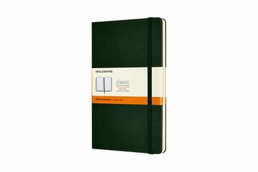 Notitieboek Moleskine L 130x210mm lijn myrtle green artikel afbeelding