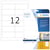Etiket Herma 4595 97x42.3mm folie wit artikel afbeelding