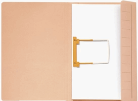 Clipmap Secolor A4 100% gerecycled karton 250gr beige