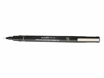 FINELINER UNIBALL PIN 0.2MM ZWART artikel afbeelding