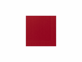 Duni Luxe Servetten Rood (pak 125 stuks)
