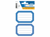 ETIKET HERMA 5714 BOEK 82X55MM 12ST BL/WT LIJN artikel afbeelding